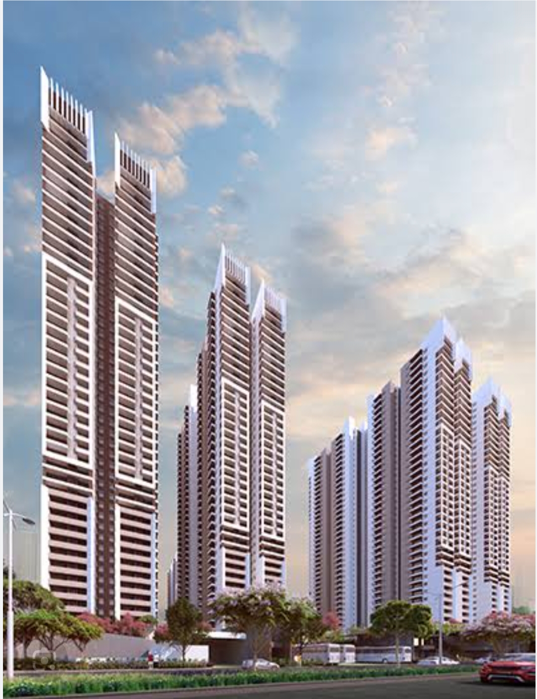 2 BHK + Pooja Room Apartment For Sale in Rajapushpa Provincia