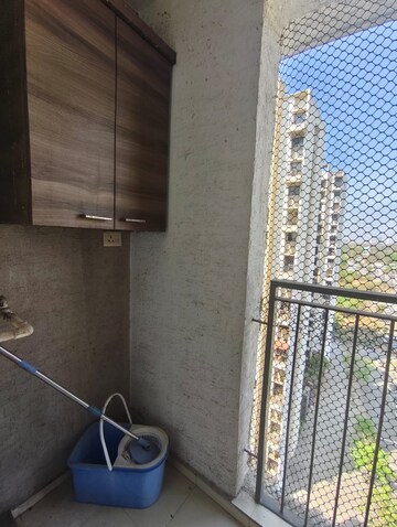 Balcony in 1 BHK Apartment at Lodha Lakeshore Greens, Dombivli East – for Rent