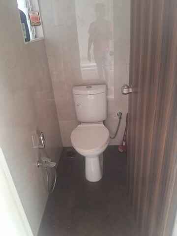Bathroom in 2 BHK Apartment at Mahaavir Anmol, Ghansoli – for Rent