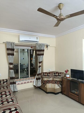 Living Room in 1 BHK Apartment at Mantri Park, Goregaon East – for Rent