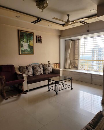 Living Room in 2 BHK Apartment at Mahape – for Rent
