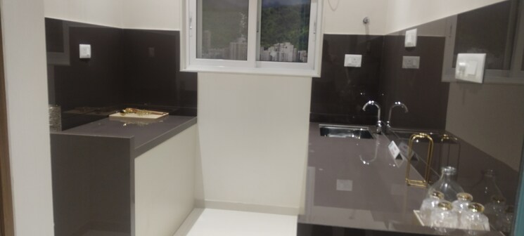 Kitchen, ashar-pulse 1 Bedroom 441 Sq.Ft. Apartment In Majiwada Thane 8329588