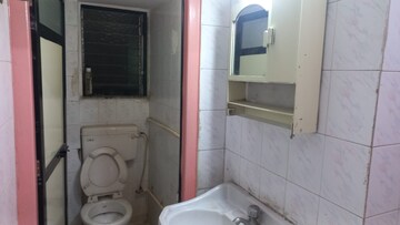 Bathroom in 1 BHK Apartment at Runwal Nagar CHS, Runwal Nagar – for Rent