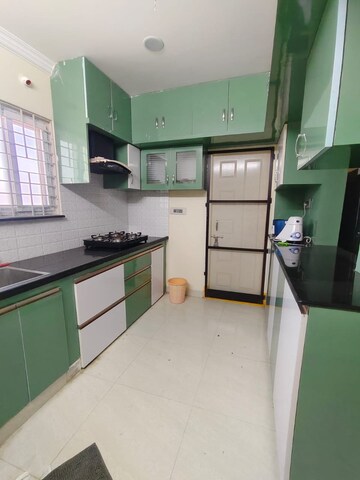 Kitchen in 2 BHK Apartment at Raghavendra Arcade, Kondapur – for Rent