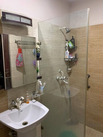 Bathroom in 3 BHK Apartment at Civitech Sampriti, Sector 77 – for Rent