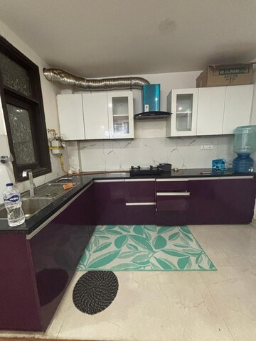 Kitchen in 2 BHK Builder Floor at Saket – for Rent