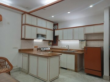 Kitchen in 2 BHK Builder Floor at Lajpat Nagar – for Rent