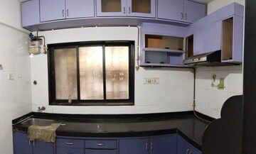 Kitchen in 2 BHK Apartment at Kalpvrux CHS, Khanda Colony – for Rent