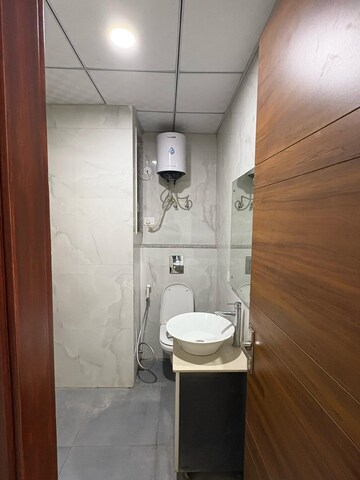 Bathroom in 3 BHK Builder Floor at Sector 12a – for Rent