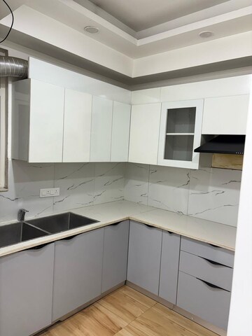 Kitchen in 3 BHK Builder Floor at Sector 12a – for Rent