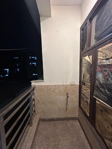 Balcony in 3 BHK Builder Floor at Freedom Fighters Enclave – for Rent