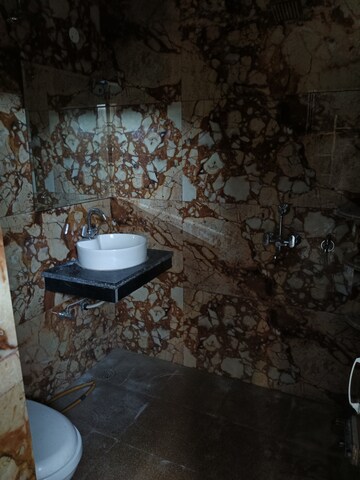 Bathroom in 3 BHK Builder Floor at Peer Mucchalla – for Rent