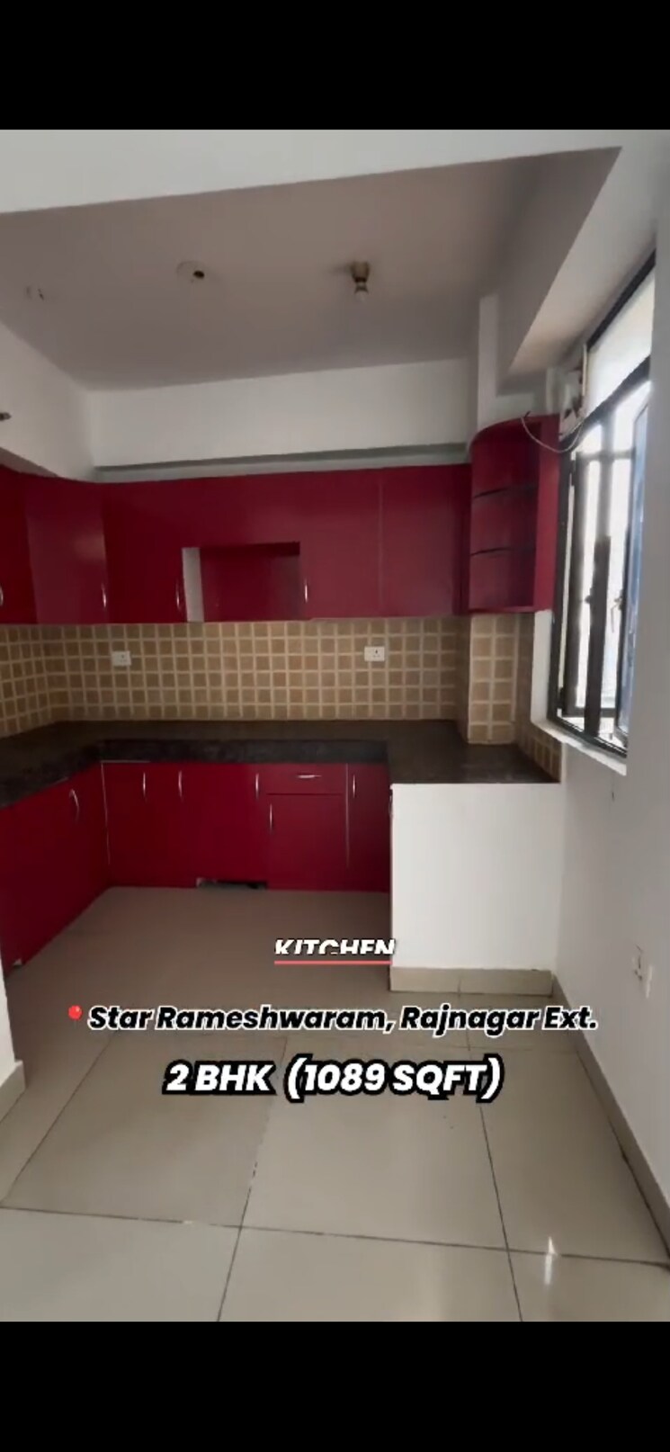 Kitchen, star-rameshwaram 2 Bedroom 1089 Sq.Ft. Apartment In Raj Nagar Extension Ghaziabad 8330012