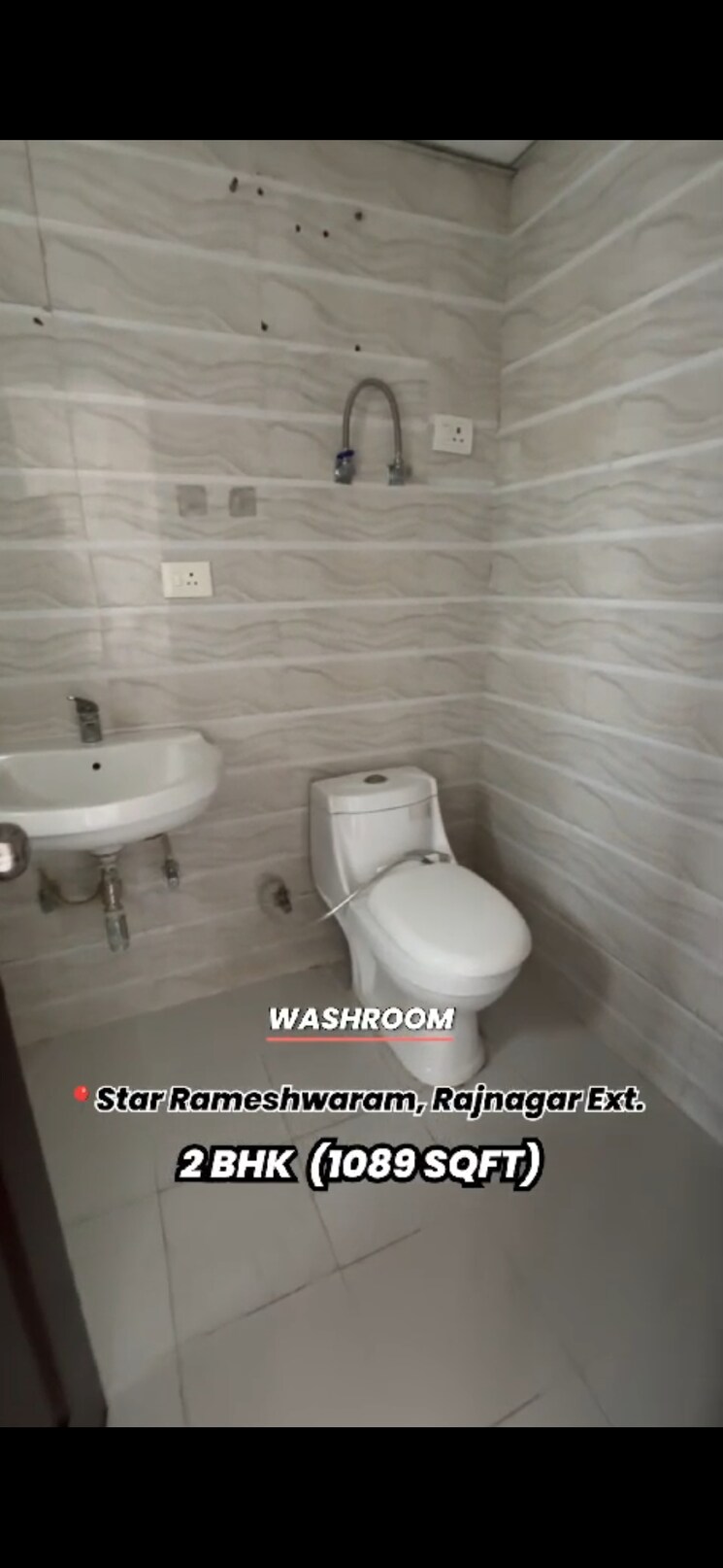 Bathroom, star-rameshwaram 2 Bedroom 1089 Sq.Ft. Apartment In Raj Nagar Extension Ghaziabad 8330012