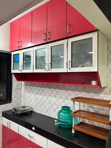 Living Room in 2 BHK Apartment at Royal Palms Garden View, Goregaon East – for Rent