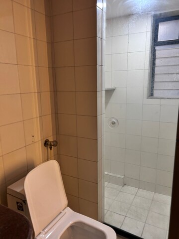 Bathroom in 1 RK Apartment at Piccadilly 1 CHS, Goregaon East – for Rent