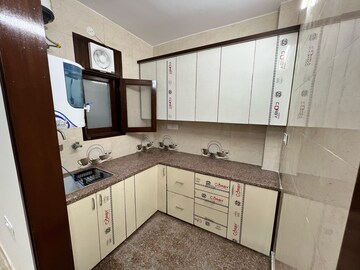 Kitchen in 3 BHK Builder Floor at New Friends Colony – for Rent