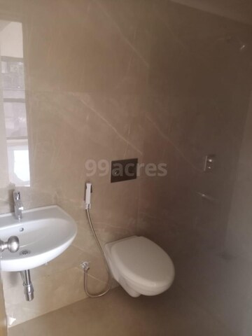 Bathroom in 2 BHK Apartment at Gagan Avencia, Kharadi – for Rent
