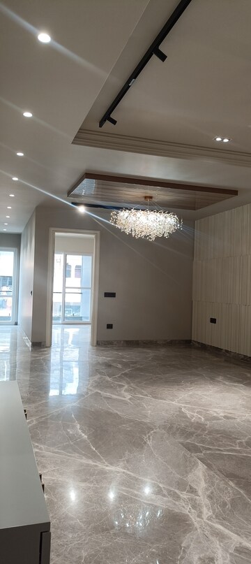 Living Room in 3 BHK Builder Floor at Ashoka Niketan – for Rent