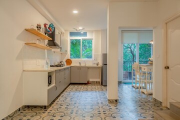 Kitchen in 2 BHK Villa at Siolim – for Rent