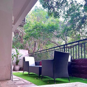 Balcony in 2 BHK Villa at Siolim – for Rent