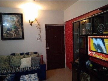 Living Room in 1 BHK Apartment at Rakshak Nagar Gold, Kharadi – for Rent
