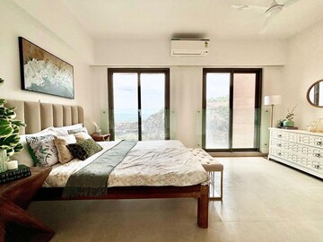 Bedroom in 3 BHK Apartment at LnT Crescent Bay T3, Parel – for Rent