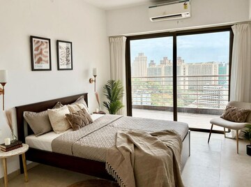 Bedroom in 3 BHK Apartment at LnT Crescent Bay T3, Parel – for Rent