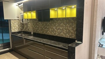 Kitchen in 3 BHK Apartment at Bhagwati Greens, Kharghar – for Rent