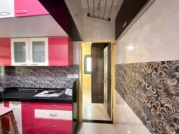 Kitchen in 1 BHK Apartment at Seawoods – for Rent