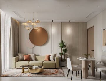 Living Room in 1 BHK Apartment at Shree Ram Krishna Garden, Mira Road East – for Sale