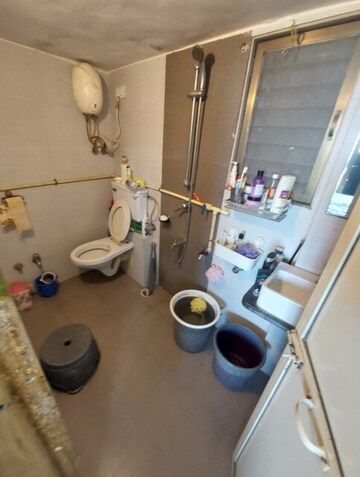 Bathroom in 2 BHK Apartment at Eden Rose Apartment, Mira Road – for Rent