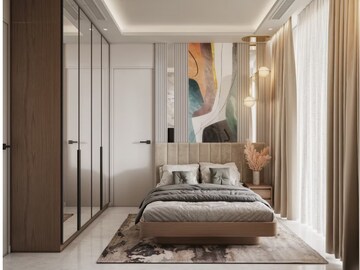 Bedroom in 2 BHK Apartment at Shree Ram Krishna Garden, Mira Road East – for Sale