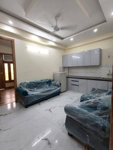 Living Room in 1 BHK Apartment at Saket – for Rent