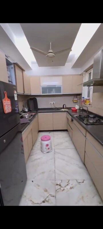 Kitchen in 3 BHK Builder Floor at Lajpat Nagar – for Rent