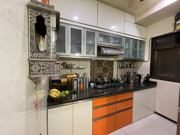 Kitchen in 2 BHK Apartment at Lalani Grandeur, Goregaon East – for Rent