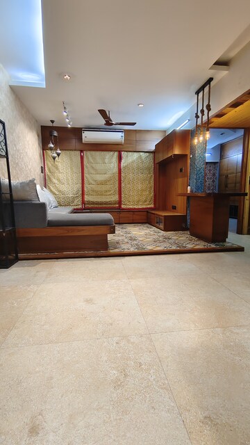 Living Room in 2 BHK Apartment at Prime CHS, Mulund East – for Rent