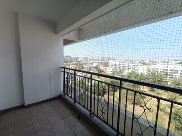 Balcony in 3 BHK Apartment at Prestige Misty Waters, Hebbal – for Rent