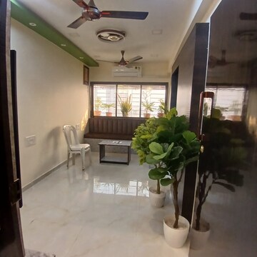 Living Room in 1 BHK Apartment at Marwadi Wadi Tower, Parel – for Rent