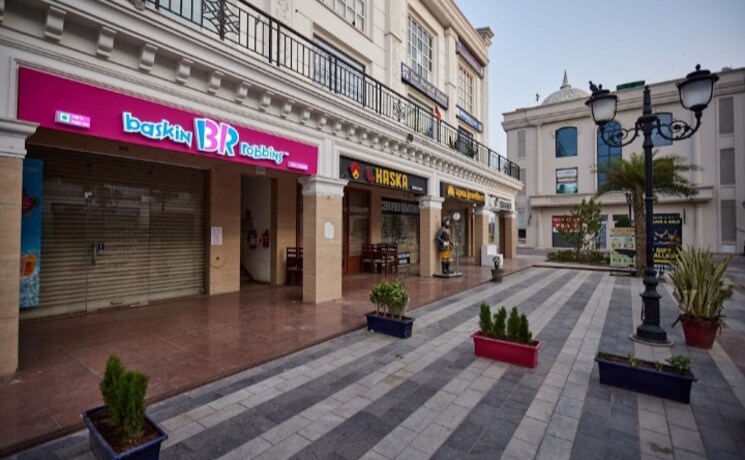 Exterior View, omaxe-world-street Commercial Shop 1500 Sq.Ft. In Sector 79 Faridabad 8330397