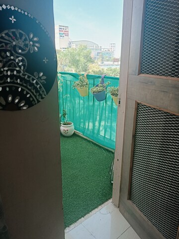 Bathroom in 2 BHK Apartment at Krish Aura, Alwar Bypass Road – for Rent