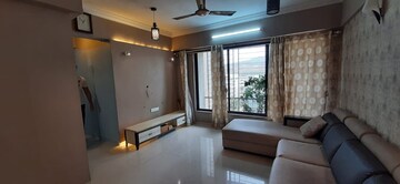 Living Room in 2.5 BHK Apartment at Riddhi Tower, Malad East – for Rent