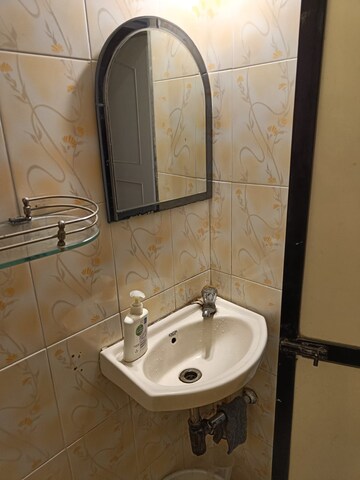 Bathroom in 2 BHK Apartment at Spark Desai Residency, Andheri West – for Rent