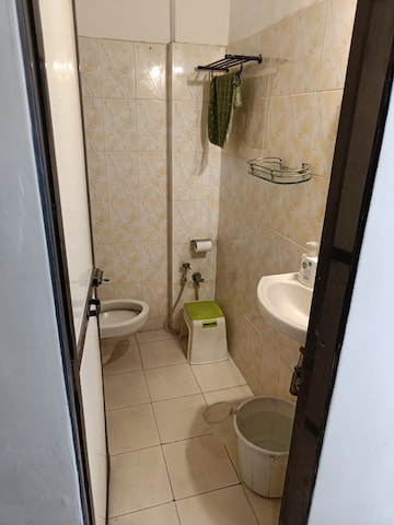 Bathroom in 2 BHK Apartment at Spark Desai Residency, Andheri West – for Rent
