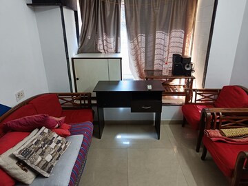 Living Room in 2 BHK Apartment at Spark Desai Residency, Andheri West – for Rent