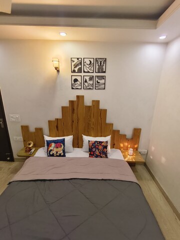 Bedroom in 2 BHK Builder Floor at Lajpat Nagar – for Rent