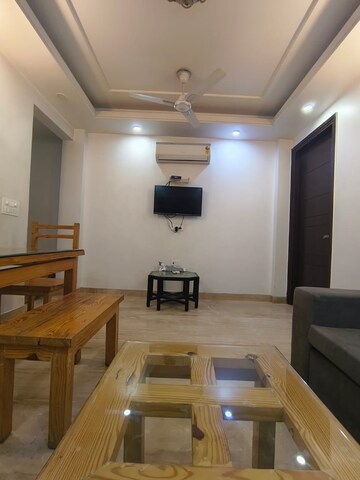Kitchen in 2 BHK Builder Floor at Lajpat Nagar – for Rent