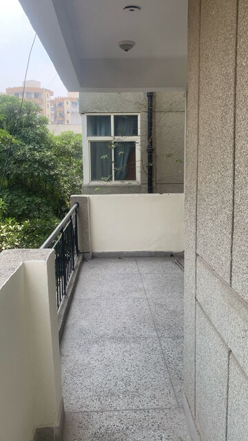 Balcony in 3 BHK Apartment at Hydel Apartment, Sector 46 – for Rent