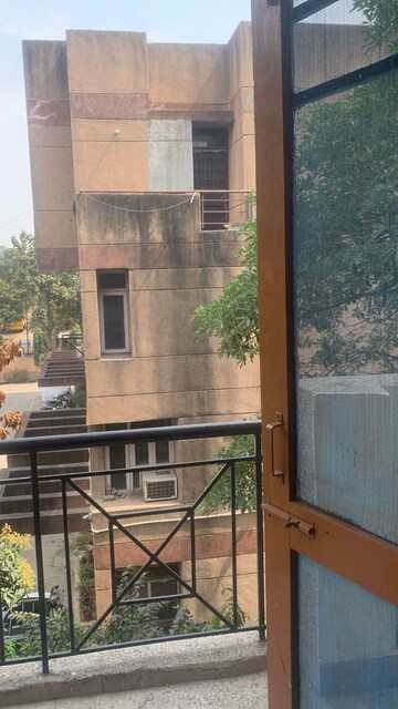 Balcony in 3 BHK Apartment at Hydel Apartment, Sector 46 – for Rent