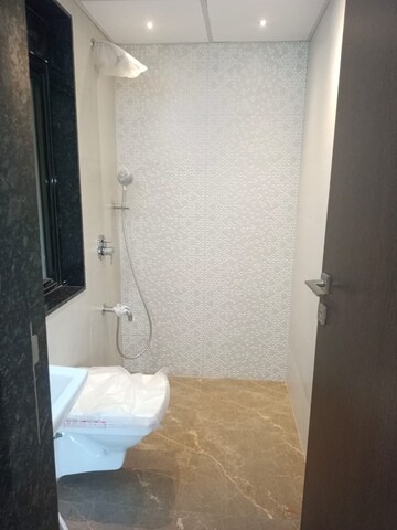 Bathroom in 1 BHK Apartment at Lalani Velentine Apartment 1 Wing D, Malad East – for Rent